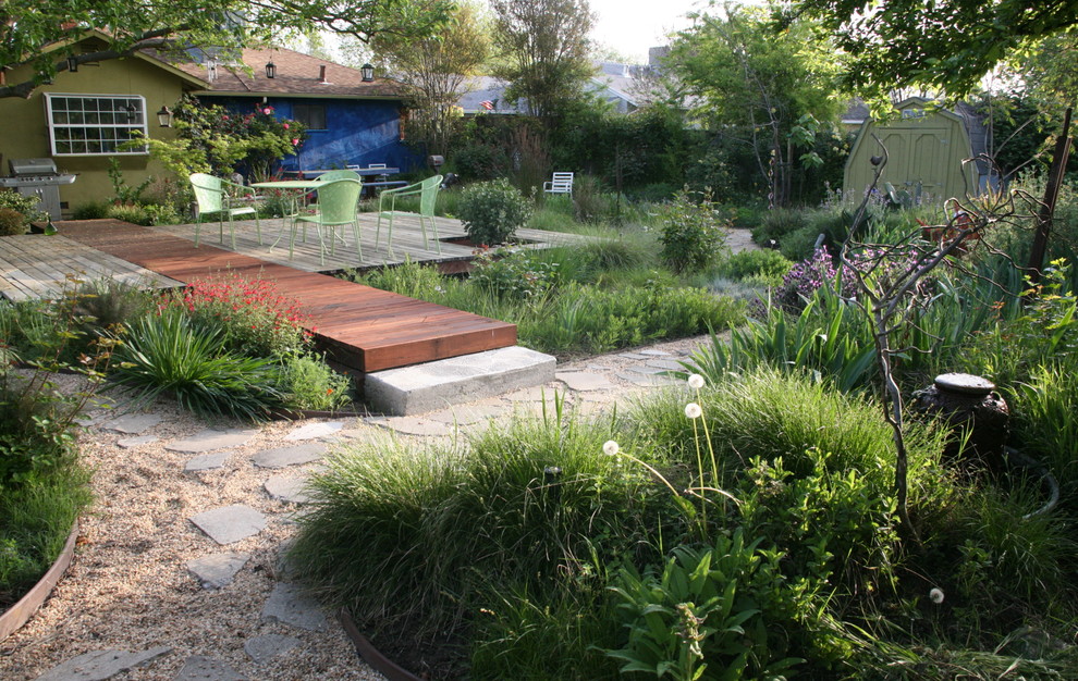 World-inspired garden in Sacramento.