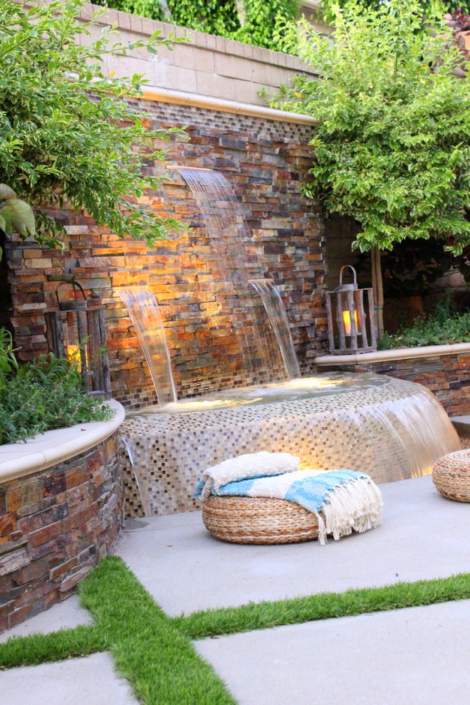 This is an example of a traditional patio in Orange County.