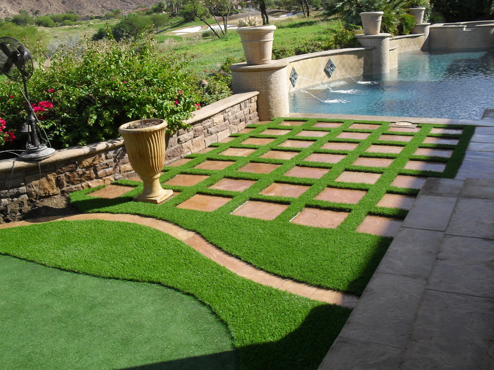 Artificial Turf Pavers Artificial Grass Backyard Turf Paver Small