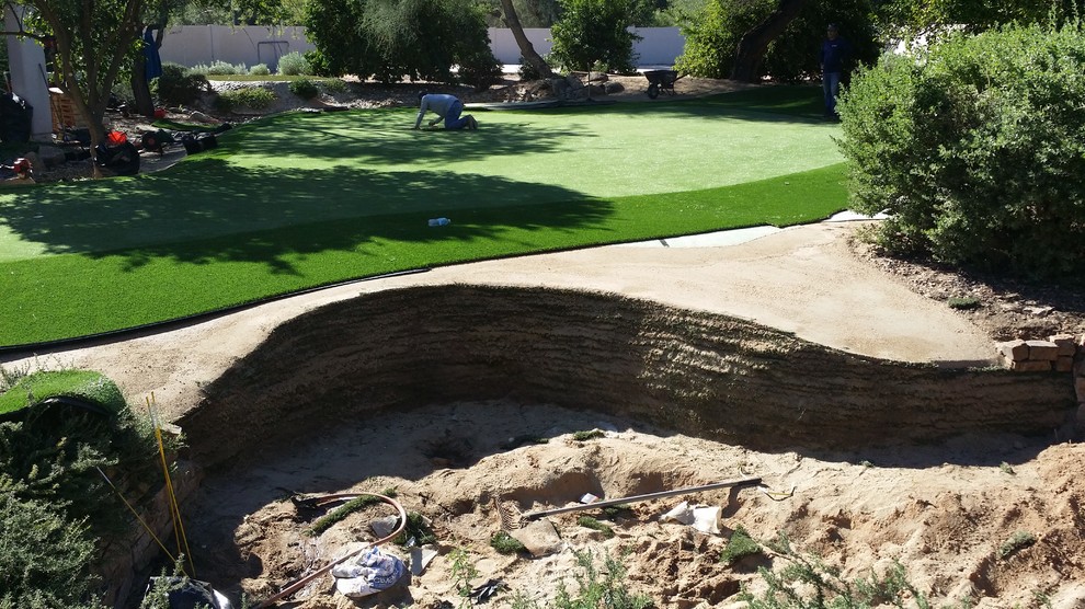 Synthetic Putting Green Complexes (bunkers/chipping/hazards
