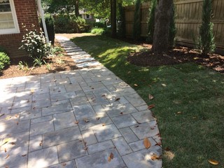 Techo Bloc Paver patio - Contemporary - Landscape - DC Metro - by