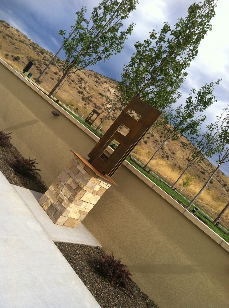 Terra Nativa Residence II Modern Landscape Boise by Chuck B