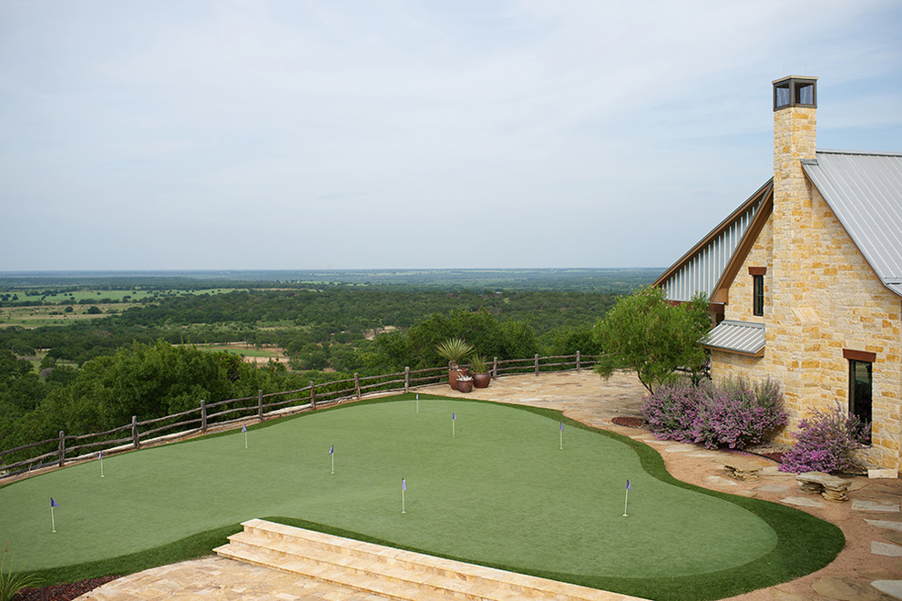 Texas Vernacular Ranch - Rustic - Landscape - Dallas - by David Lewis ...