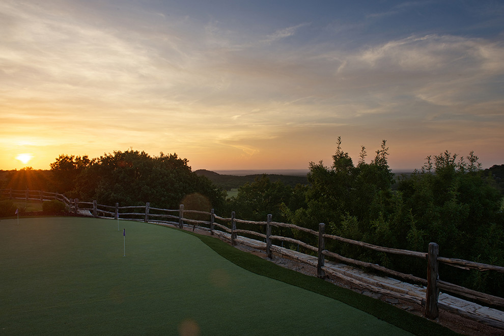 Texas Vernacular Ranch - Rustic - Landscape - Dallas - by David Lewis ...