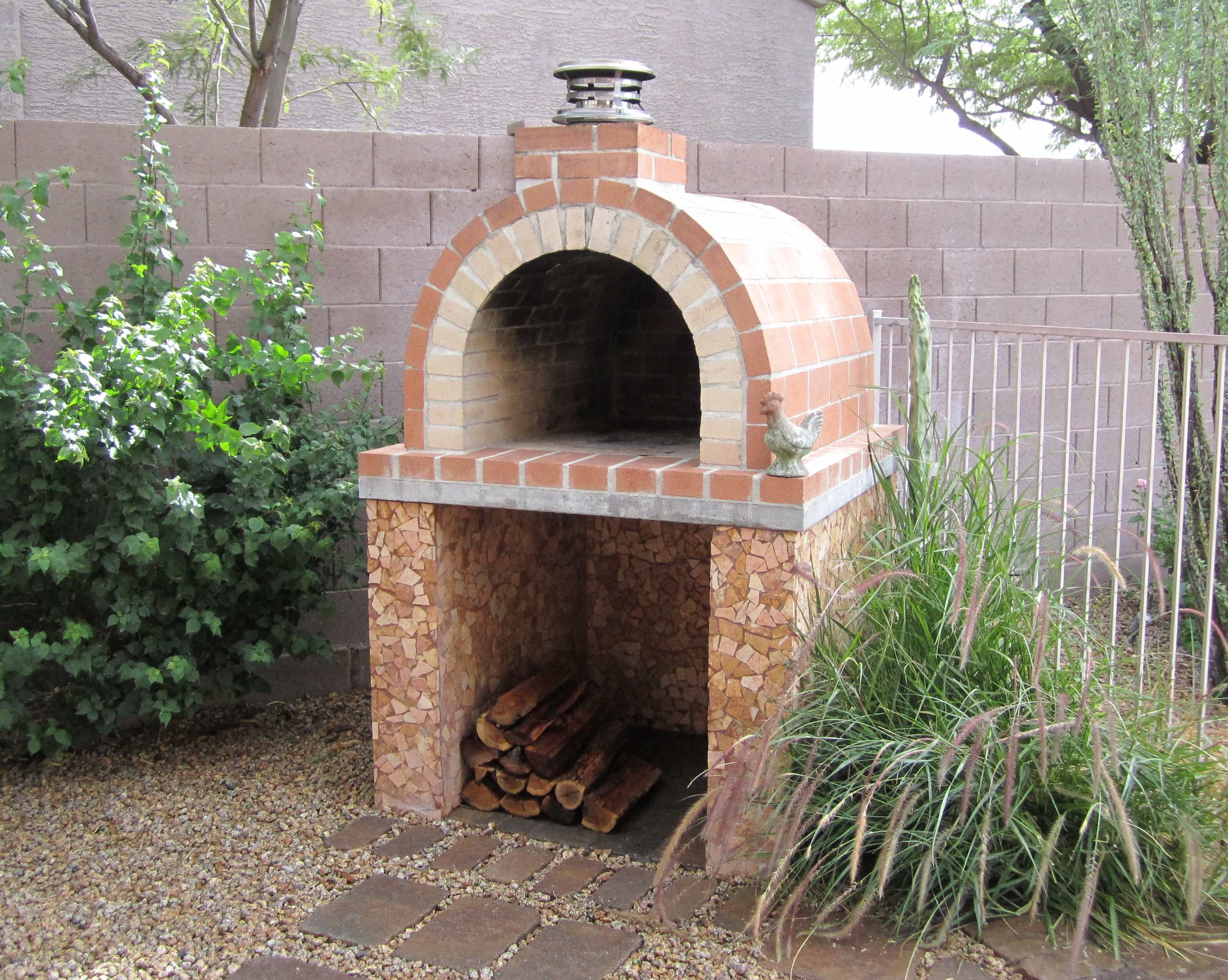 The Louis Family DIY Wood Fired Brick Pizza Oven in CA by BrickWood Ovens -  Traditional - Landscape - Seattle - by BrickWood Ovens | Houzz