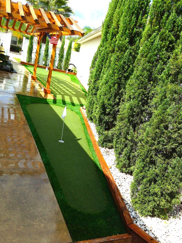 The Villages Putting Green Traditional Landscape Orlando by