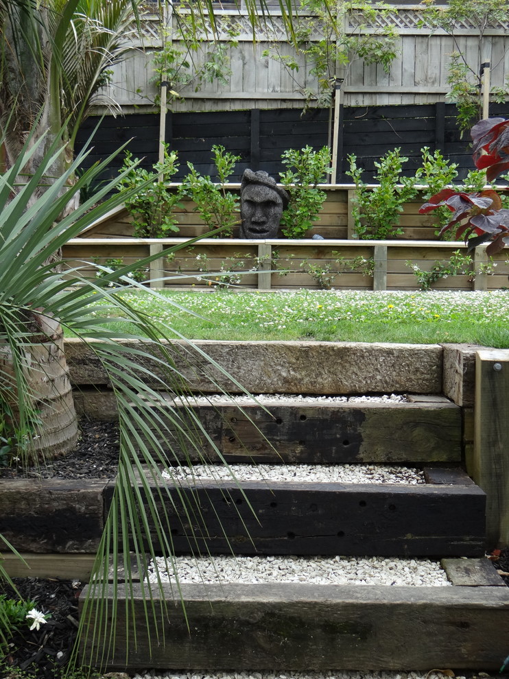 World-inspired garden in Auckland.