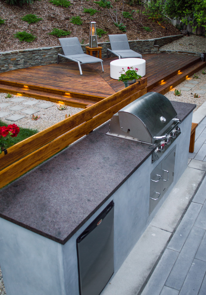 Thousand Oaks Modern Backyard Modern Landscape Los Angeles by