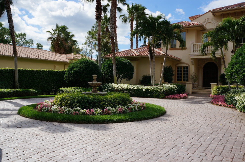 TLC Lawn Landscape Management Property Serviced Tropical Landscape Miami by TLC LAWN