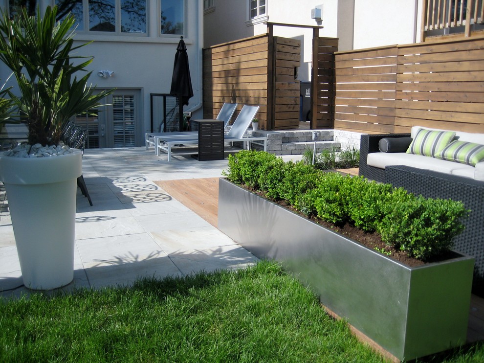 Toronto Backyard - Modern - Landscape - Toronto - by STC Builders  Houzz