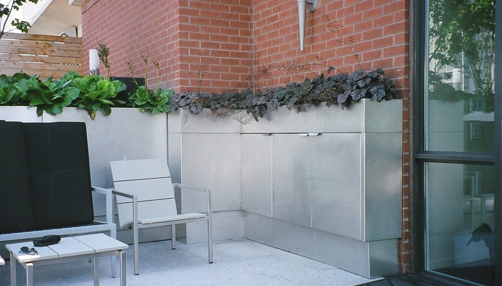 Toronto Condo Balcony Modern Landscape Toronto by