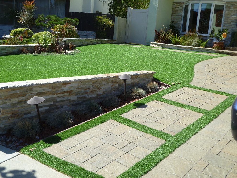 Torrance front yard Clásico Jardín Los Ángeles de Sandi Fields