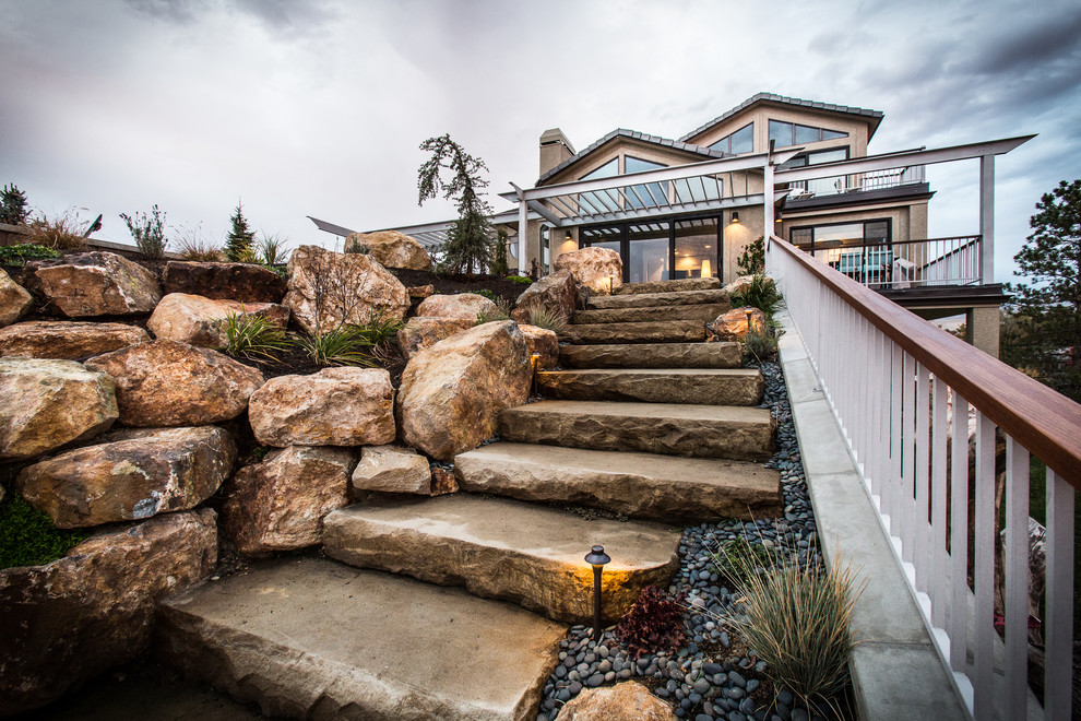 Towerview Outdoor Contemporary Landscape Boise by RCH