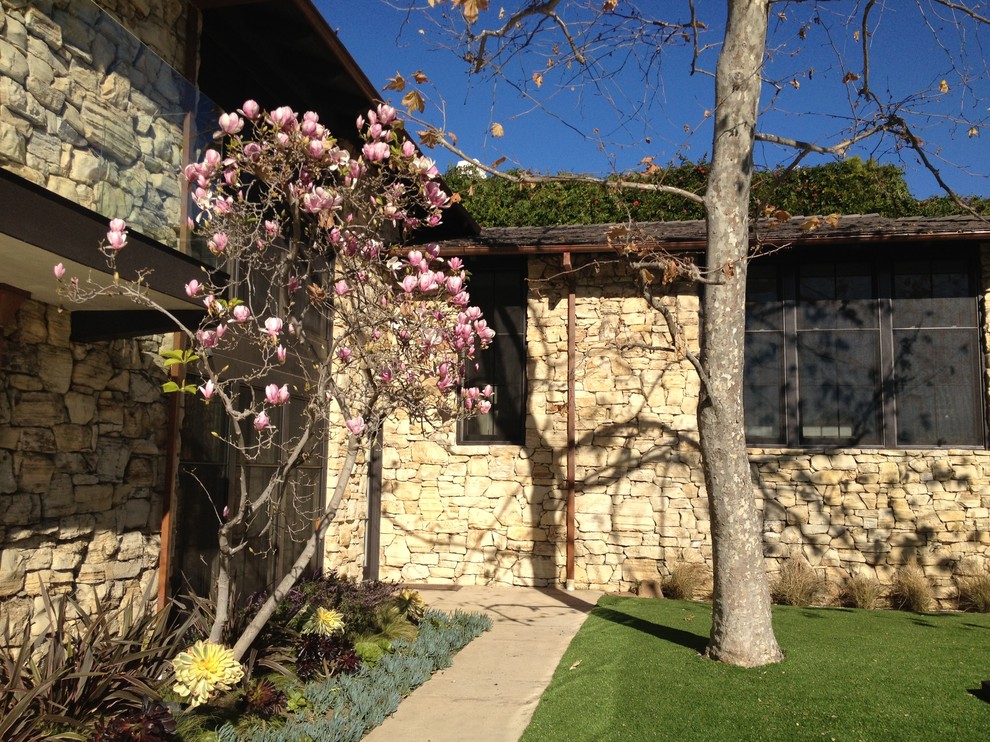 Toyopa Drive Pacific Palisades Midcentury Landscape Los Angeles