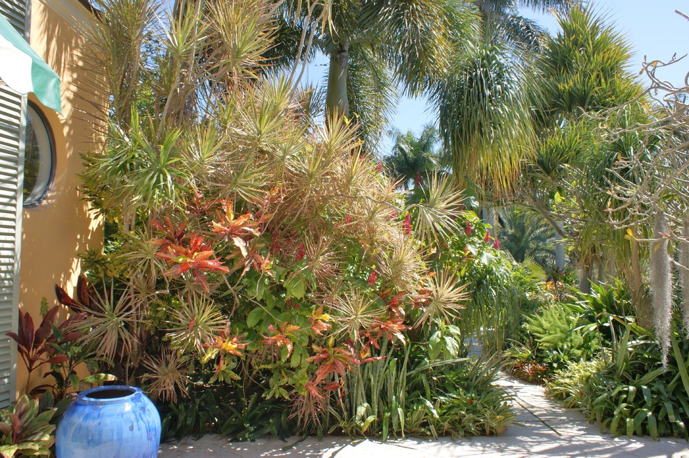 World-inspired garden in Miami.