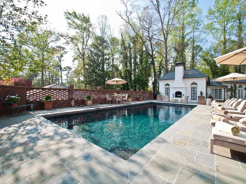 Tuxedo Estate Traditional Pool Atlanta by J A L A, Jeff Allen