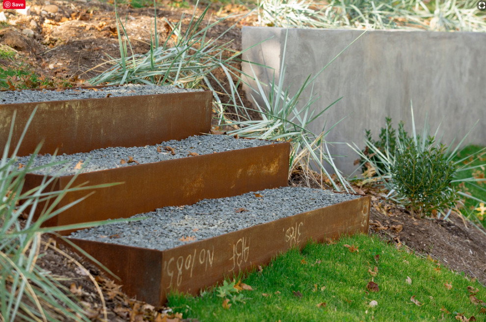 Upper Nyack Minimalist Landscape Modern Landscape New York by Design Farm Group Houzz