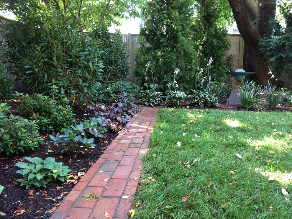 Urban Shade Garden Traditional Landscape Providence by Bradford