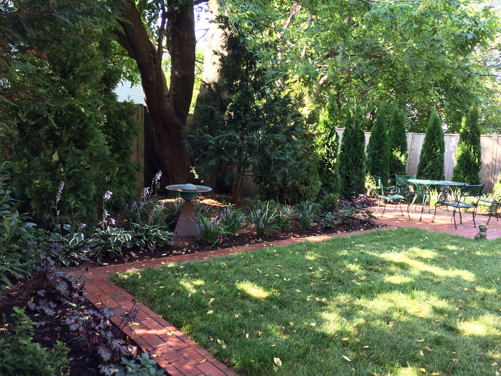 Urban Shade Garden Traditional Landscape Providence by Bradford