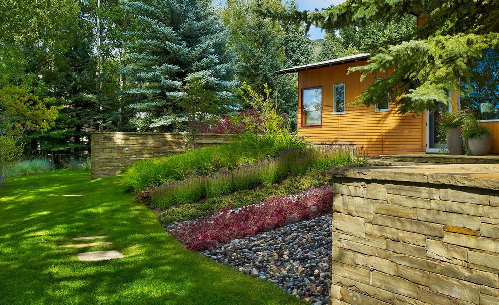 This is an example of a classic garden in Denver.