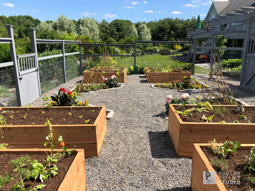 Vegetable Garden Installation Landscape New York by Poplar Point