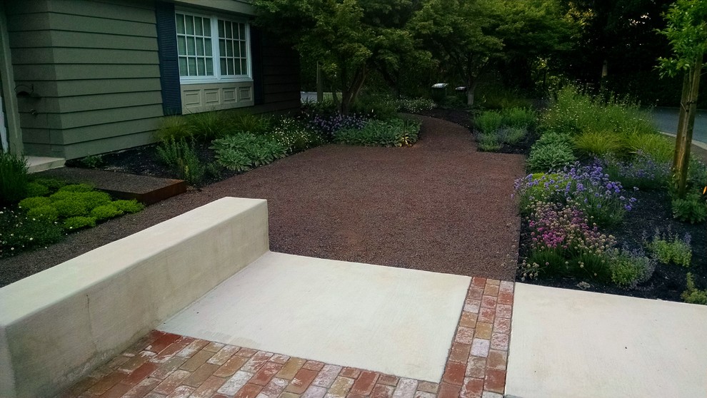 Vicki's Quilted Entry Garden Contemporary Landscape Sacramento
