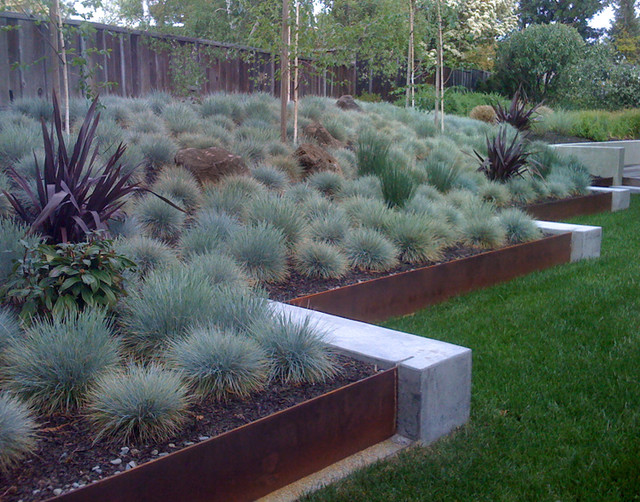 Out Of The Box Retaining Wall Ideas Houzz Nz