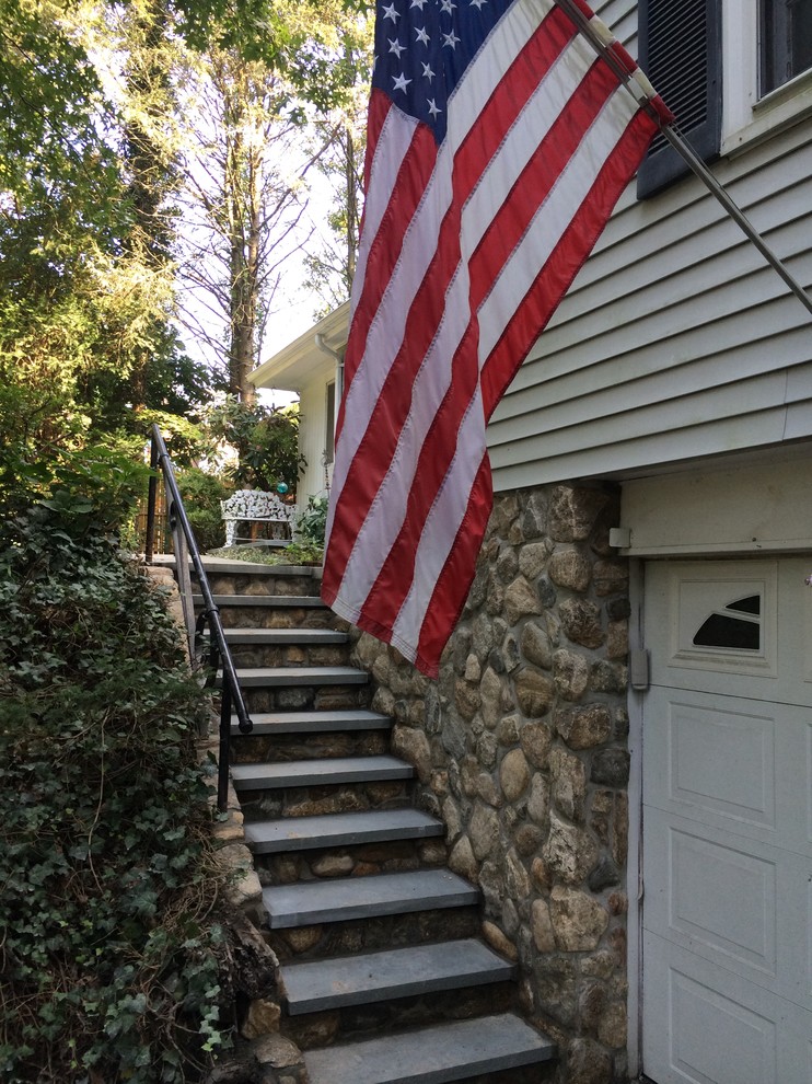 Walker Project Transitional Landscape New York by Rizzo Masonry