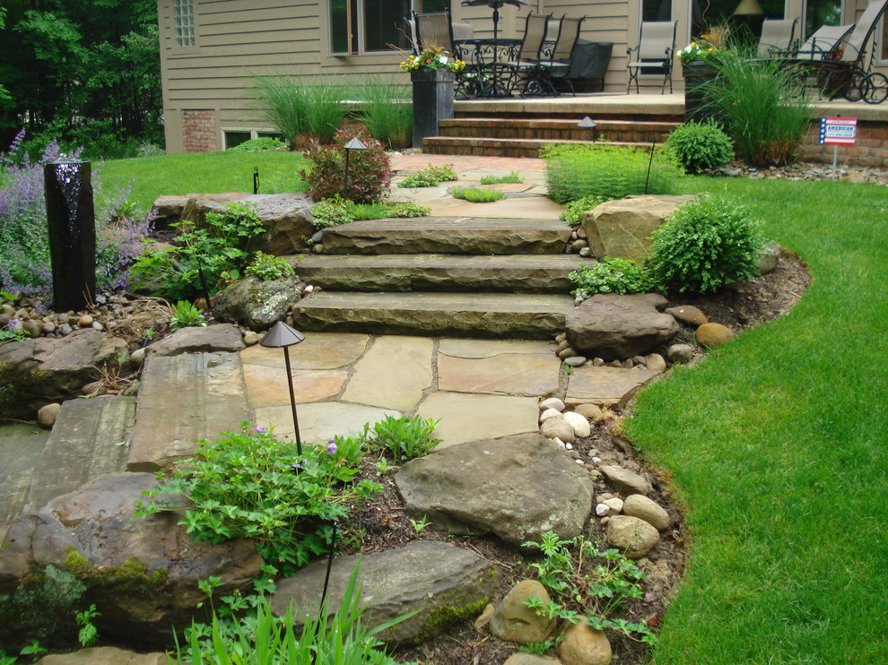 Design ideas for a landscaping in Cleveland.
