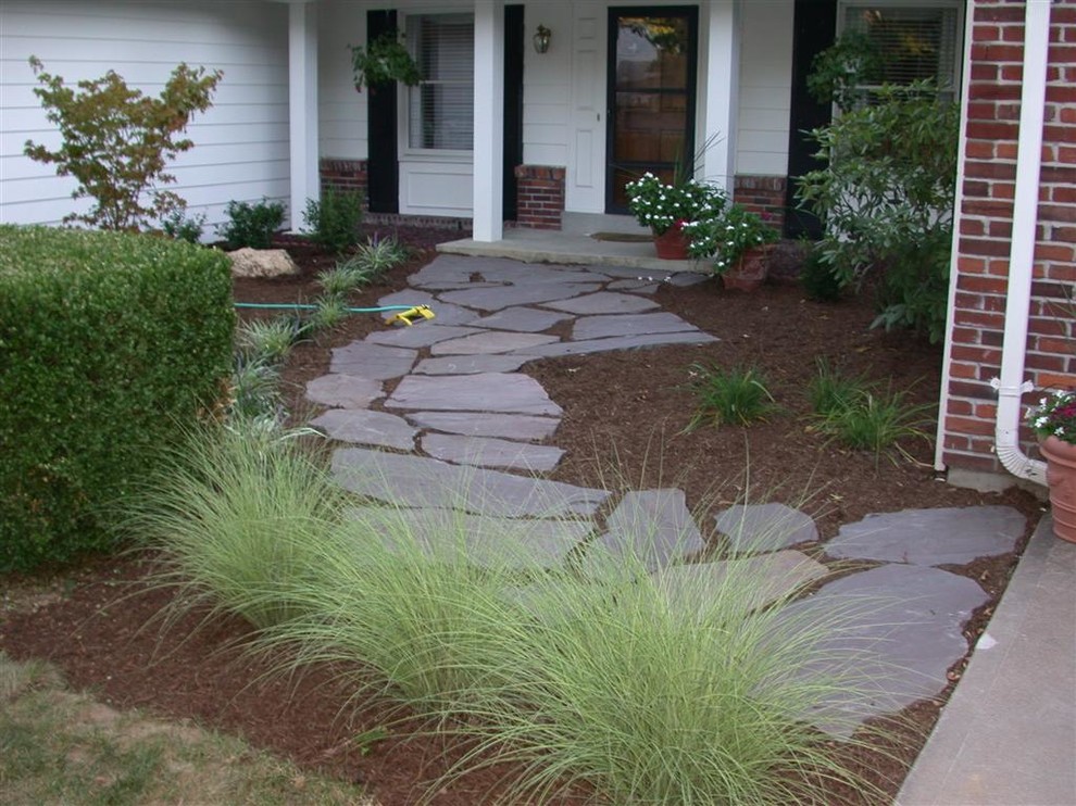 Walkways Traditional Landscape St Louis by Basile Landscaping