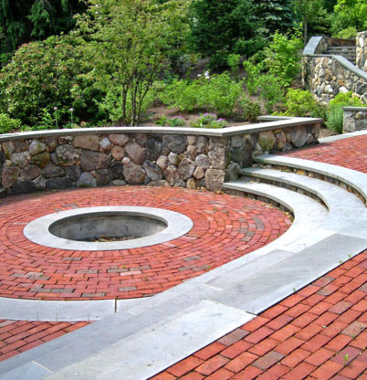 Design ideas for a classic garden in Boston.