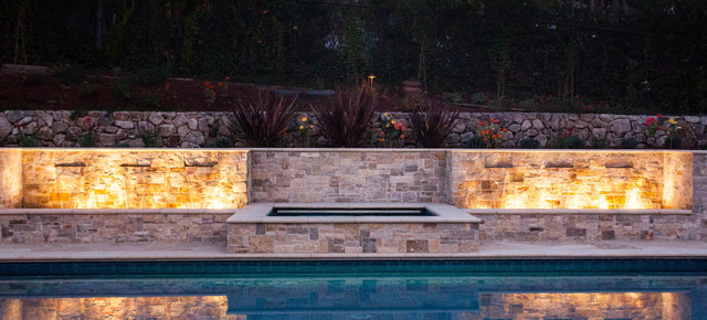 Water Feature Traditional Garden San Francisco By Terra Ferma Landscapes Houzz Uk