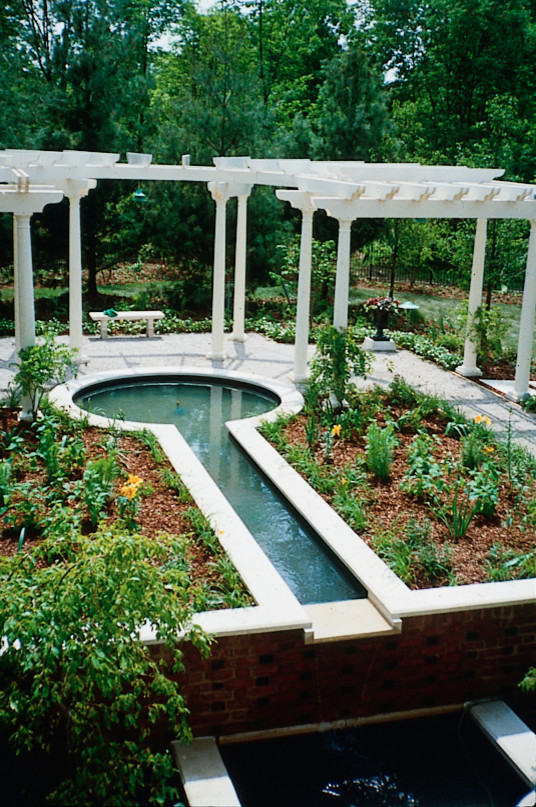 Идея дизайна: участок и сад в классическом стиле