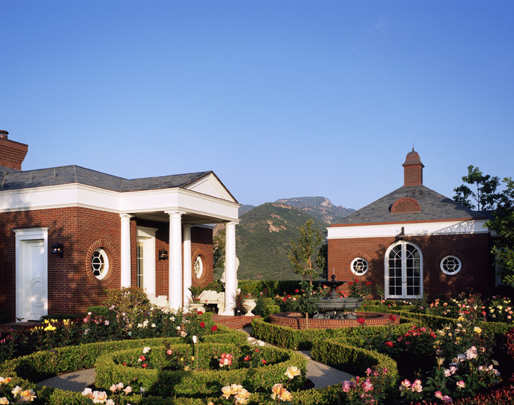 Wayne Gretzky Estate Lake Sherwood CA Traditional Landscape Los