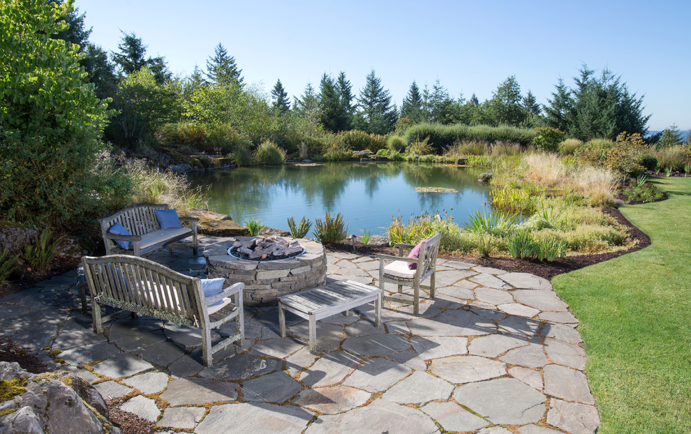 West Hills Estate Traditional Landscape Portland by DeSantis