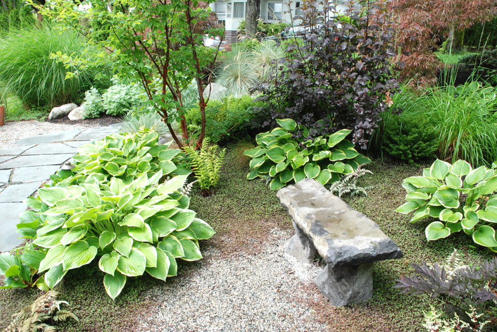 This is an example of a traditional landscaping in Vancouver.