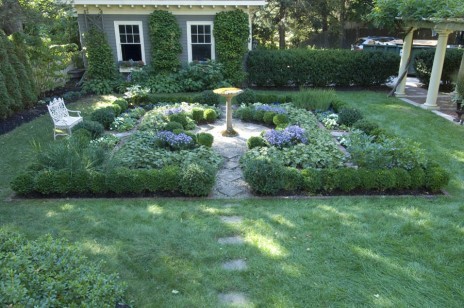 Klassischer Garten in Boston