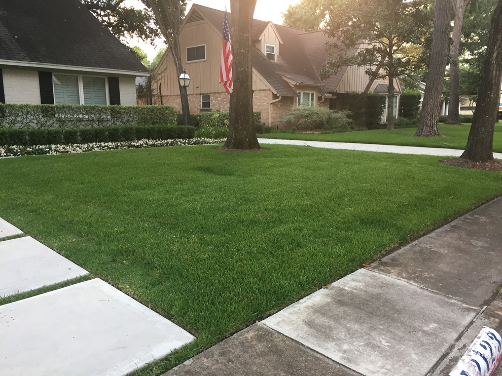 Wolf Residence Contemporary Landscape Houston by ZODEGA TIS