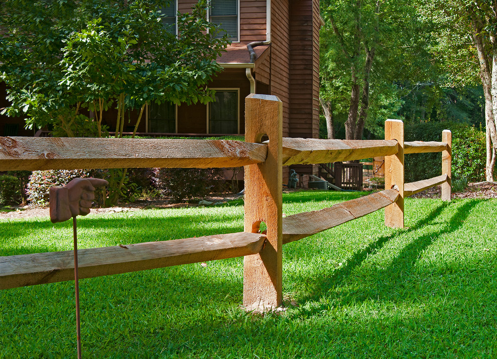 Wood Fences Farmhouse Landscape Atlanta by Atlanta Decking