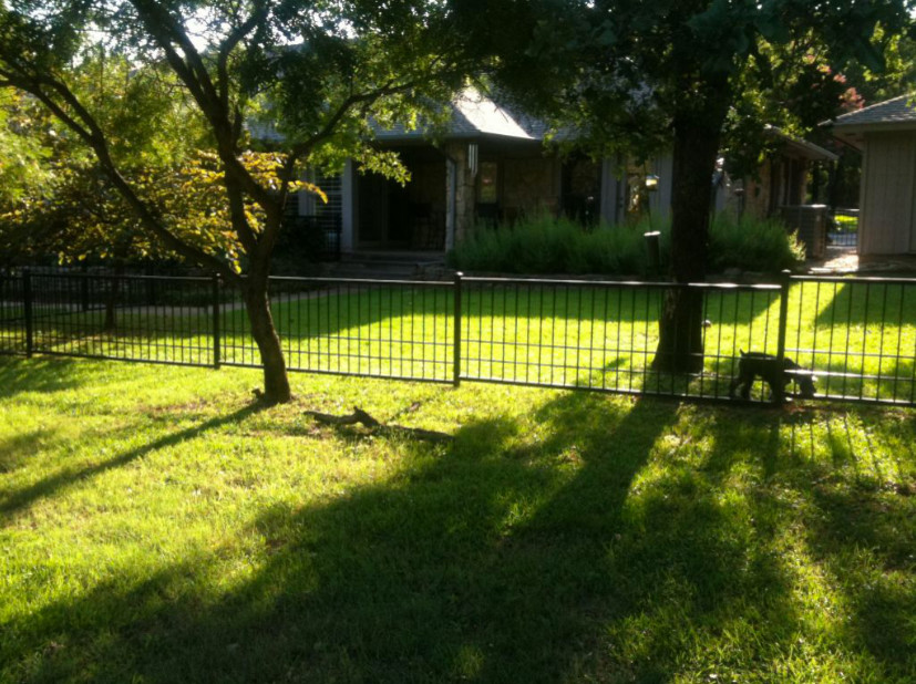 Wrought Iron Fencing Landscape Dallas by Diamond Fence & Concrete Inc. Houzz
