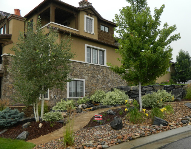 Xeriscape & Landscape Design Contemporary Garden Denver by Aria