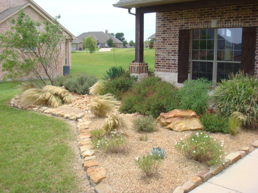 xeriscaping Traditional Landscape Dallas by Absolutely Bushed