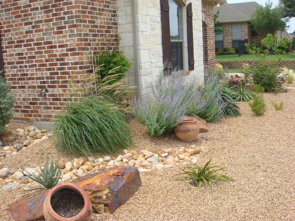 xeriscaping Traditional Landscape Dallas by Absolutely Bushed