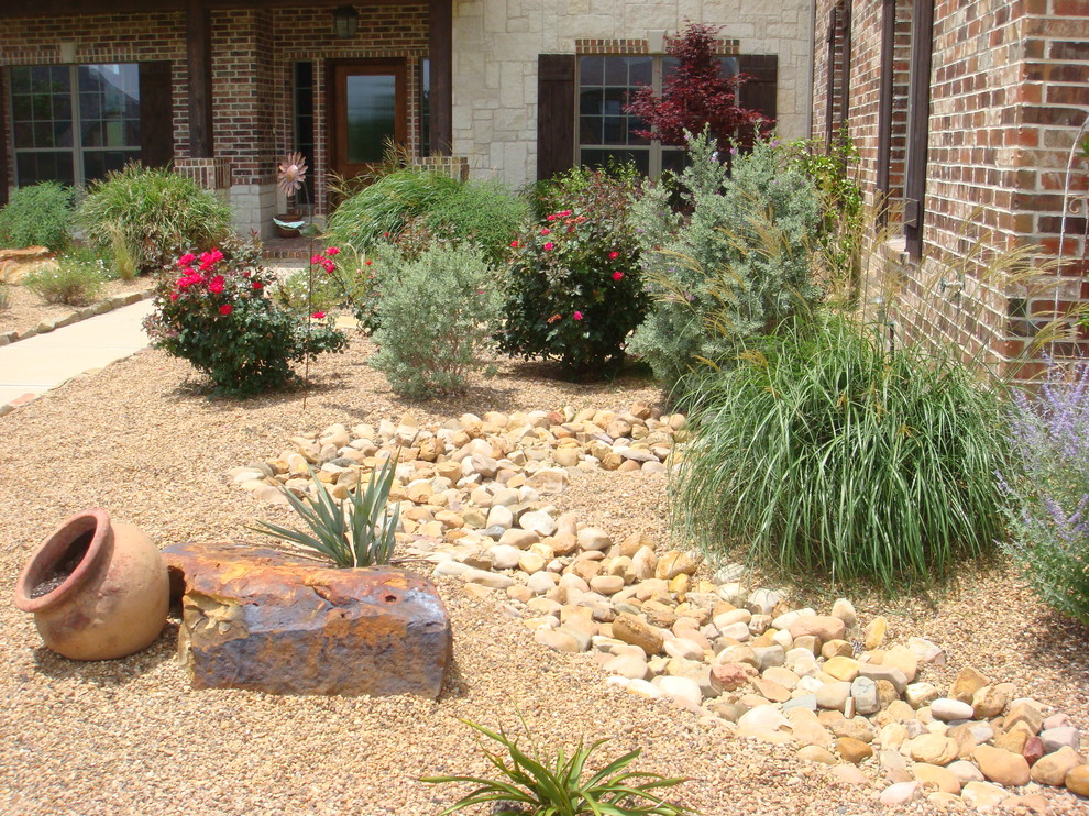 xeriscaping Traditional Landscape Dallas by Absolutely Bushed