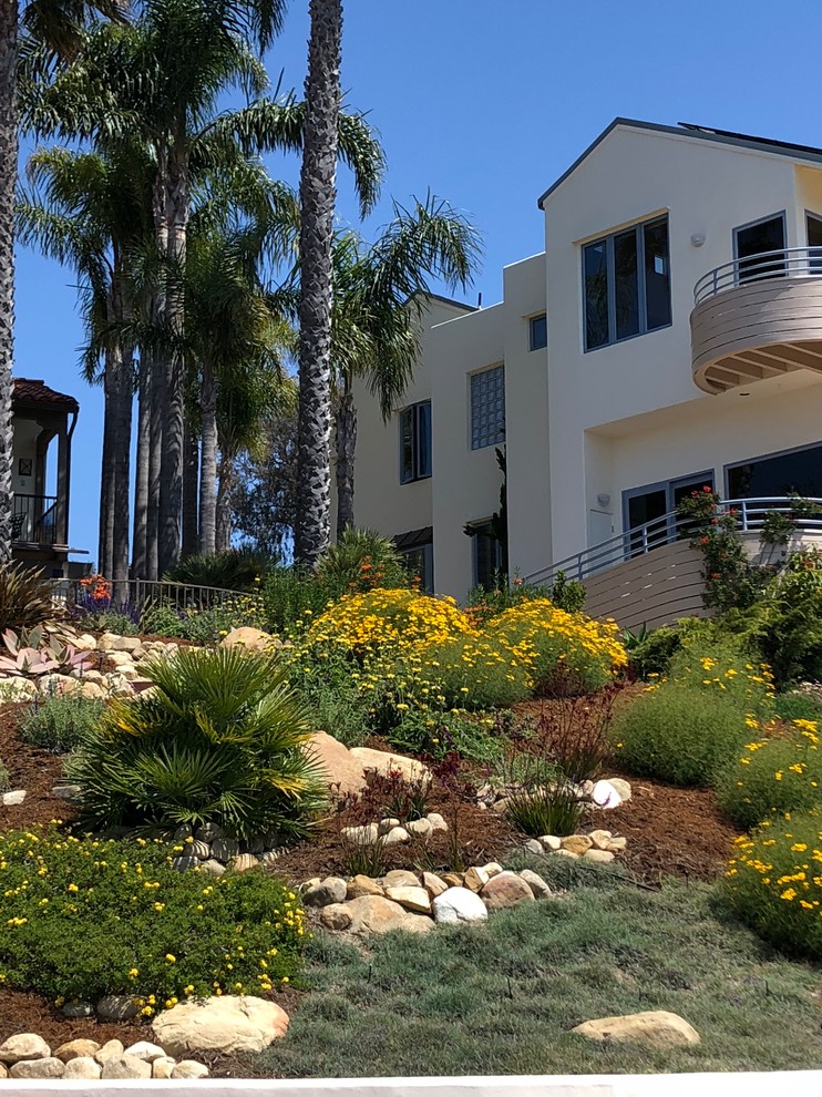 Mediterranean garden in Santa Barbara.