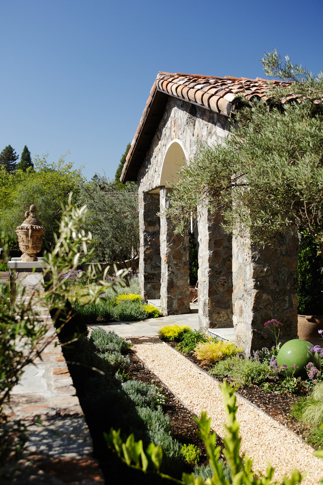YOUNTVILLE WINE COUNTRY RETREAT Mediterranean Landscape San