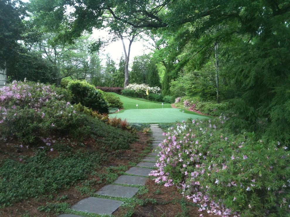 Zen like putting green Traditional Landscape Atlanta by Southwest Greens Atlanta Houzz