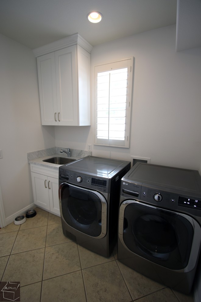 This is an example of a classic utility room in Orange County.