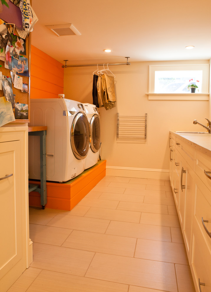 Inspiration for a classic utility room in Portland.