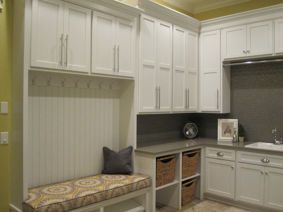 This is an example of a traditional utility room in Seattle.